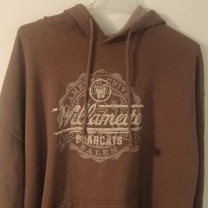 Super Soft Camp David Men's Hoodie Willamette Univ